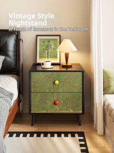 MR ART | Retro Style Luxury Bedside Cabinet