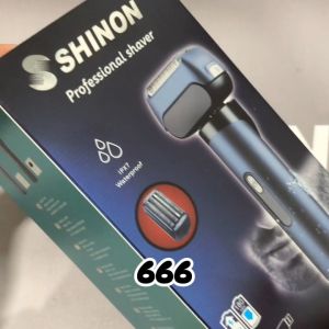 SHINON 666 Shaver Trimmer Kumis Jenggot Pria / Mesin Cukur Portable / Alat Cukur Rambut Elektrik / Alat Cukur Rambut Elektrik Original / Kumis / Jenggot / Alat Cukur Rambut