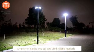 【5-year warranty】9000W Solar Street Light Outdoor Lighting Remote Control With 3 Modes Super Bright IP67 Waterproof LED Solar Spotlight Wall Light Human Body Induction Lighting  For Yard Park Garden