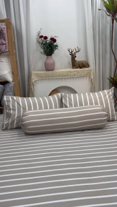 SPRINGO 4in1QueenKing/2in1Single Fitted Bedsheet Set Kain Tebal Cotton Cadar Getah Keliling Murah V#1