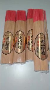 【买5送1🌿33cm 老山檀香支】天然长支 少烟 清香 佛香 支香 供佛 寺庙 长时间燃烧 | Laoshan Sandalwood Incense