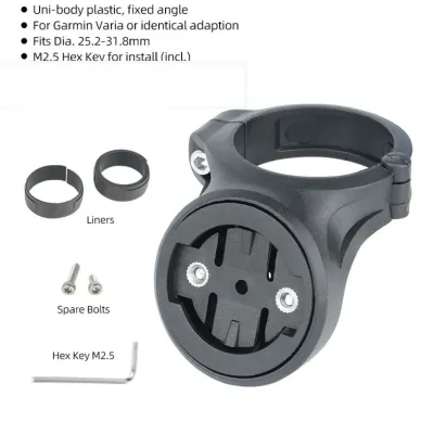 Bicycle Saddle Rail Rear Light Bracket Seatpost Mount LED Lamp Stand for Garmin Varia Radar Rearview RTL510 515 500 Magene L508