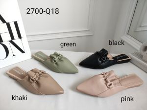 Sandal flat wanita sendal mules import SIMONCELLI
