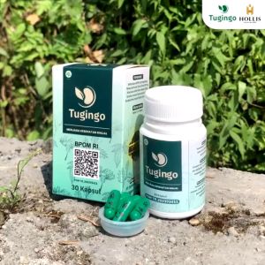 1 Botol TUGINGO Asli Original Herbal Obat Batu Ginjal Asam Urat & Kolestrol 100% Original Terdaftar BPOM TUGINGO 30 KPSL