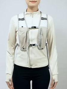 Ransel Rompi Penyimpanan Luar Ruangan Ransel Hidrasi Jogging Bersepeda Hiking Lari Tempat Ponsel Botol Air Tahan Air