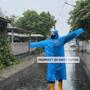 Goto Hudie Luvia: Desain Stylish & Nyaman untuk Jas Hujan Pria & Wanita