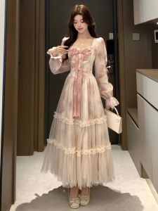 RELNLEX | Đầm Phong Cách lãng Mạn cho Phụ Nữ Size Lớn