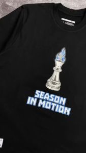 SEASONINMOTION Baju Kaos Pria T shirt Shape 20s Black