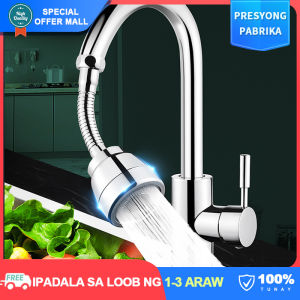 【Stainless Steel】Universal Faucet Extender Splashproof 360 Degree Rotating Flexible Nozzle Spout Water Saving Bathroom Kitchen Sink Tap Extender