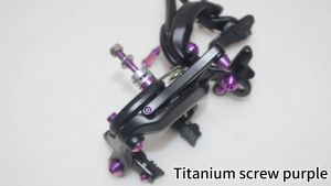 3sixty Folding Bike Front / Rear Bicycle C Caliper Brake with Pads for Brompton Bicycle Accessories/Brake Parts