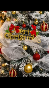 【Pre-decorated】60 PCS Christmas Balls Shatterproof Ready to Hang Ornament Balls Durable Tree Hanging Decor Hiasan Krismas Christmas Ornament Set