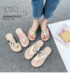 MiMi Tôp Fâshíõñ Wanita selesa sandal Flat dalaman & luaran selipar kasual tidak tergelincir biasa (Comfortable Women Flat Sandals indoor & outdoor Casual Slippers Non-slip Regular Fit)