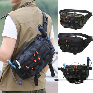 Tactical Fanny Pack Waist Chest  Backpack Outdoor for Men Women Fishing Sling Bag Hip Rig Cycling Camping Multifunctional Bag