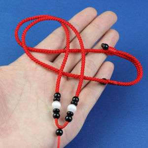 Handwoven Pendant Rope Gold Honeycomb Bead Necklace Cord DIY Fashion Jewelry Accessories Fresh Outlined Elegant Style