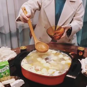 1/2 Chiếc Muôi Súp Bằng Gỗ Có Tay Cầm Dài Bền Đẹp Nhà Bếp Muỗng Khuấy Cho Nồi Súp Chảo Chống Dính Tay Cầm Gỗ Dụng Cụ Nấu Ăn Phụ Kiện