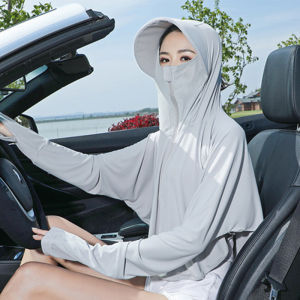JIFANPAUL | UV Protection Hooded Breathable Ice Silk Summer Jacket