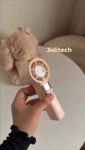 Jiditech High Speed Cooling Refrigeration Fan Handheld Fan 3000mAh 199 Level Adjustable Turbo Fan