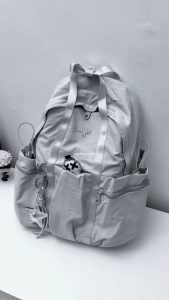 MAH Siro Puff Backpack Waterproof Multi-Pocket Laptop School Backpack 14