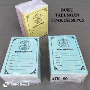 1 Pak Buku Tabungan Murah / Buku Tabungan Anak Sekolah