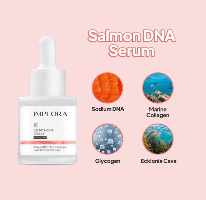 SERUM IMPLORA SALMON DNA 20ML | Lazada Indonesia