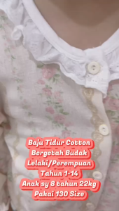 🇲🇾SET Kid (2-14Yrs) Boy Girl Kid Budak Kanak Pyjamas Nightwear Sleepwear Long Sleeve Baju Tidur小孩睡衣