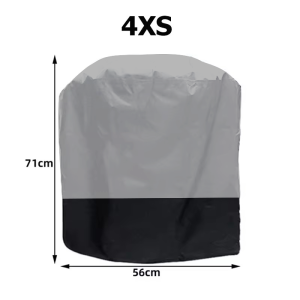 210T Oxford cloth outdoor barbecue cover waterproof oven cover garden protective cover UV resistant heavy-duty carbon grill c