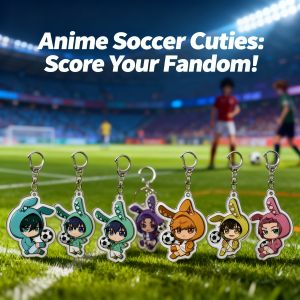 Bandai | Blue Lock Acrylic Double Sided Keychain Isagi Yoichi Bachira Meguru Kunigami Rensuke Pendant