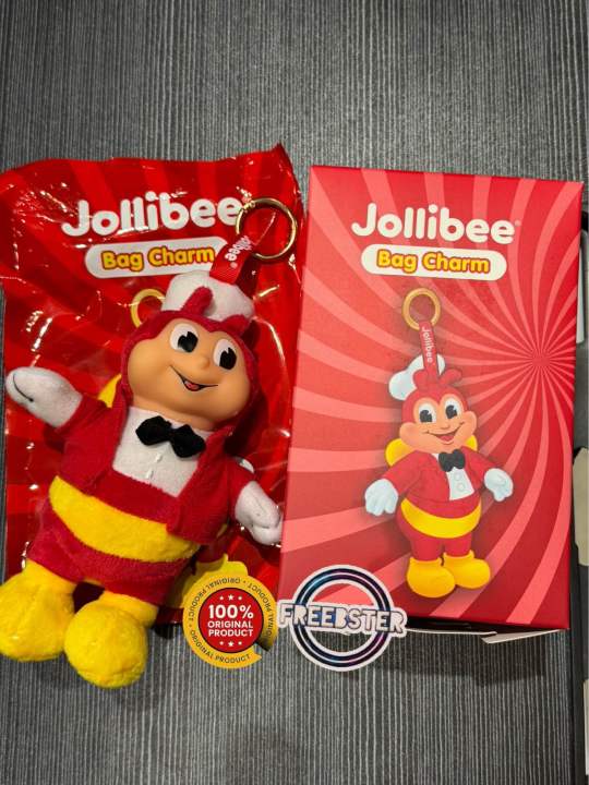 [100% ORIGINAL SEALED] Jollibee Bag Charm (Jollibee Plush