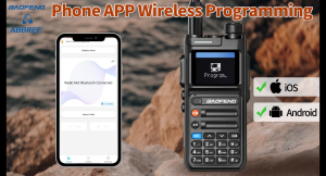 HT BF UV26 Walkie Talkie 10Watt Long Range 50KM Two Way Radio Dual Band 1000Channel Copy Frequency 6800mAh Slot Baterai Digital Diperbarui UHF VHF Ganda Two Way Radio IP68 Waterproof Tahan Debu Tahan Kejutan Tahan Kejutan Debu Water