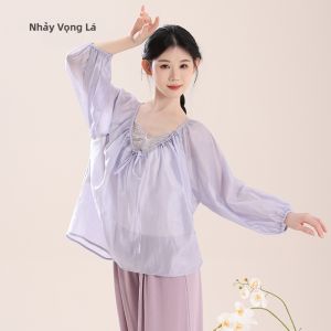 LEAF DANCE | Áo Múa Ren Dịu Dàng Chuyển Màu