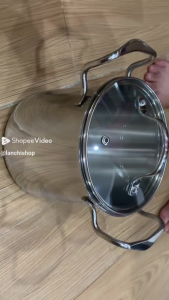 Nồi inox 14cm nồi thành cao 14cm nồi REICHMANN KOCHIN 14cm nồi inox nhỏ nồi bé nồi bé thành cao