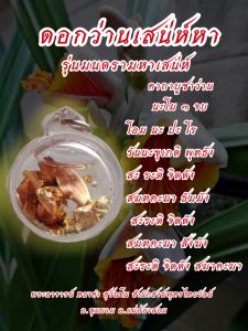 เครื่องรางดอกว่านสเน่ห์หา สายเมตตามหาเสน่ห์  ค้าขายดีนักแล กรอบในน้ำมันแก้วใส ผ่านการปลุกเสก ทุกชิ้น ของมีครูบาาจารย์