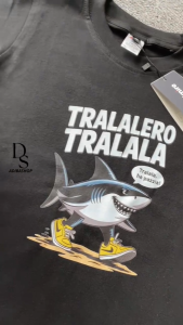 TRALALERO TRALALA KAOS ANAK MOOTIF GAMBAR HIU BAJU ANAK TRALALERO TRALALA