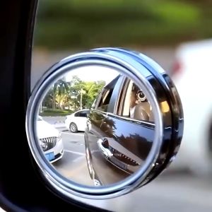 **2PCS Spion Blind Spot Kaca Cembung: Aksesoris Mobil Motor Universal & Tambahan Cermin Spion Bulat Rear Mirror**