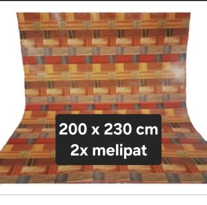 KARPET SPON EXSTRA JUMBO 200X230 CM BISA DILIPAT MENJADI 2 HARGA TERMURAH