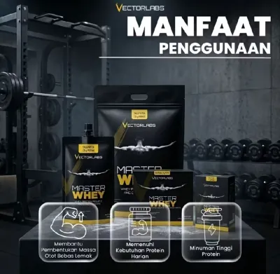 Suplemen Protein VectorLabs Manfaat Penggunaan Membantu Pembentukan Massa Otot Bekerja Lebih Efektif Meningkatkan Kebutuhan Protein Harian Minum Tinggi Protein
