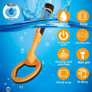 Máy Dò Kim Loại Cầm Tay TTAKA7 2 Trong 1 Máy Dò Kim Loại Dưới Nước Máy Định Vị Xung Máy Dò Kho Báu Cảm Ứng Dành Cho Đồ Dùng Điện Tử Tự Chế