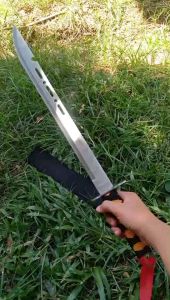 อุปกรณ์เดินป่า ขนาด 56 cm เป็นมีดเพื่อการดำรงชีพและการล่า มีดที่มีวัตถุประสงค์สำหรับการดำรงชีพในป่า สินค้าพร้อมส่งค่ะ