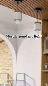 โคมไฟแขวน การออกแบบที่ทันสมัย มาการอง โคมไฟแขวน ความคิดสร้างสรรค์ของชาวนอร์ดิก ปรับความยาวได้ โคมไฟเพดานแบบหยด ใช้ได้กับ ร้านอาหาร ห้องครัว บาร์ คาเฟ่ ห้องนั่งเล่น ห้องนอน แสงไฟตกแต่ง