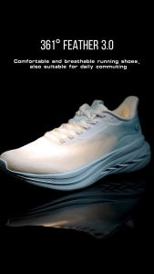 361 Degrees Feiyu 3.0 รองเท้าวิ่งสำหรับผู้ชายและผู้หญิง รองเท้ากีฬาตาข่ายระบายอากาศแบบบางน้ำหนักเบา รองเท้าวิ่งดูดซับแรงกระแทก 672512219