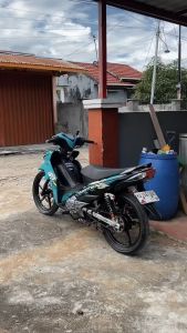 STRIPING STICKER LIS LES POLET Yamaha JUPITER Z1 2022 BIRU METALIC CYAN TOSKA FULLSET list body standar berkualitas termurah