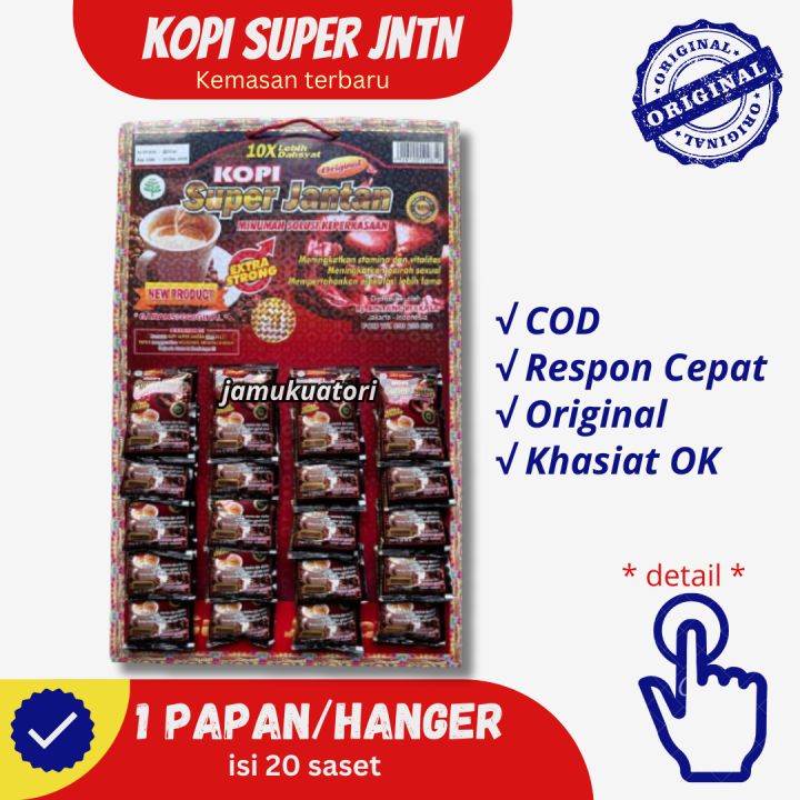 Kopi Rempah SUPER JANTAN ORIGINAL Tradisional – Suplemen Harian Pria ...