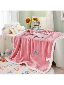 MOLORE | Dual-Sided Warm Milk Velvet Shawl Blanket