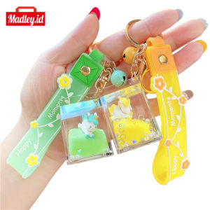 MAdley Key Chain Karakter Lucu Gantungan Kunci Unicorn Kuda Poni Kunci Mobil RUmah Tas KEY11