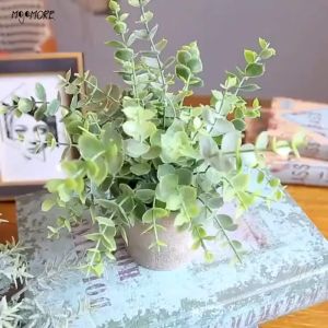 Mojomore Artificial Plants Flowerpot Hanging Garden Decoration Grape Fake Greenery Plant Home Accessories