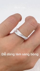 Nhẫn đôi bạc First Sight SILVER CHIC N17 bạc 925