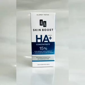 Combo Dưỡng ẩm Da AA Skin Boost HA+ của AA Cosmetics metic giúp cấp ẩm sâu và khoá ẩm.lọ 30ml hũ 50g