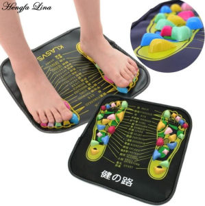 Reflexology Walk Stone Acupoint Massage Pad Foot Leg Pain Relieve Relief Walk Massager Mat Health Care Acupressure Mat