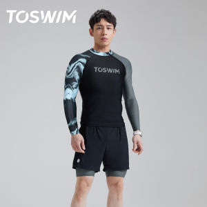 toswim | Mens Sun Protection Quick-Drying Beach Swimsuit
