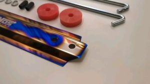 🚩12.12(ร้านค้าส่งไว) ล็อค แบตเตอรี่ สีรุ่ง ไทเท วัสดุเกรดA ร้านค้าส่งไว ยึด ล็อค แบตเตอรี่ รถยนต์ พร้อมส่ง